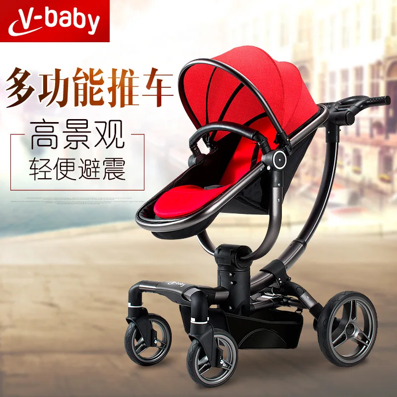 V baby/Роскошная многофункциональная дорожная система с высоким обзором детская