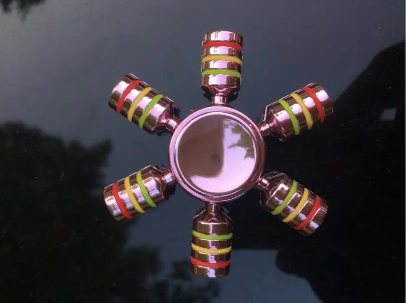 Three headed sixRainbow Спиннеры палец Spinner Спиннер из АБС пластика приходит анти снять