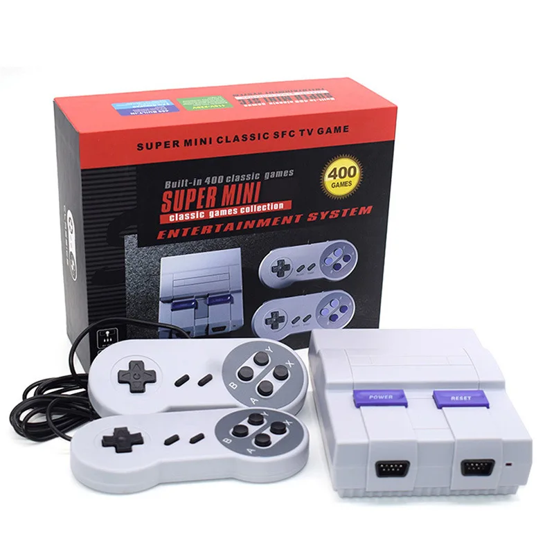 Coolbaby Cross-border предназначен для SUPERSFC мини консоль Встроенный 400 игр NES Мини ТВ-консоль