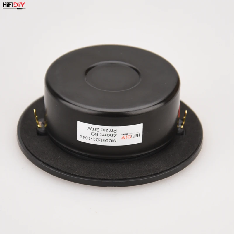 HIFIDIY LIVE hifi 4 дюймовый твитер динамик блок маслочерный шелковый край мембрана 6 Ом 30