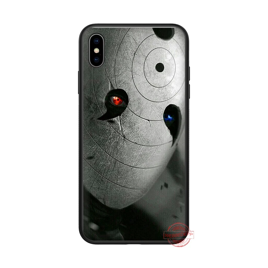 3 WEBBEDEPP Шаринган Наруто Риннеган Мягкий силиконовый чехол для iPhone 8 7 6S 6 Plus 11 Pro XS Max XR X 5 5S SE - Цвет: 3