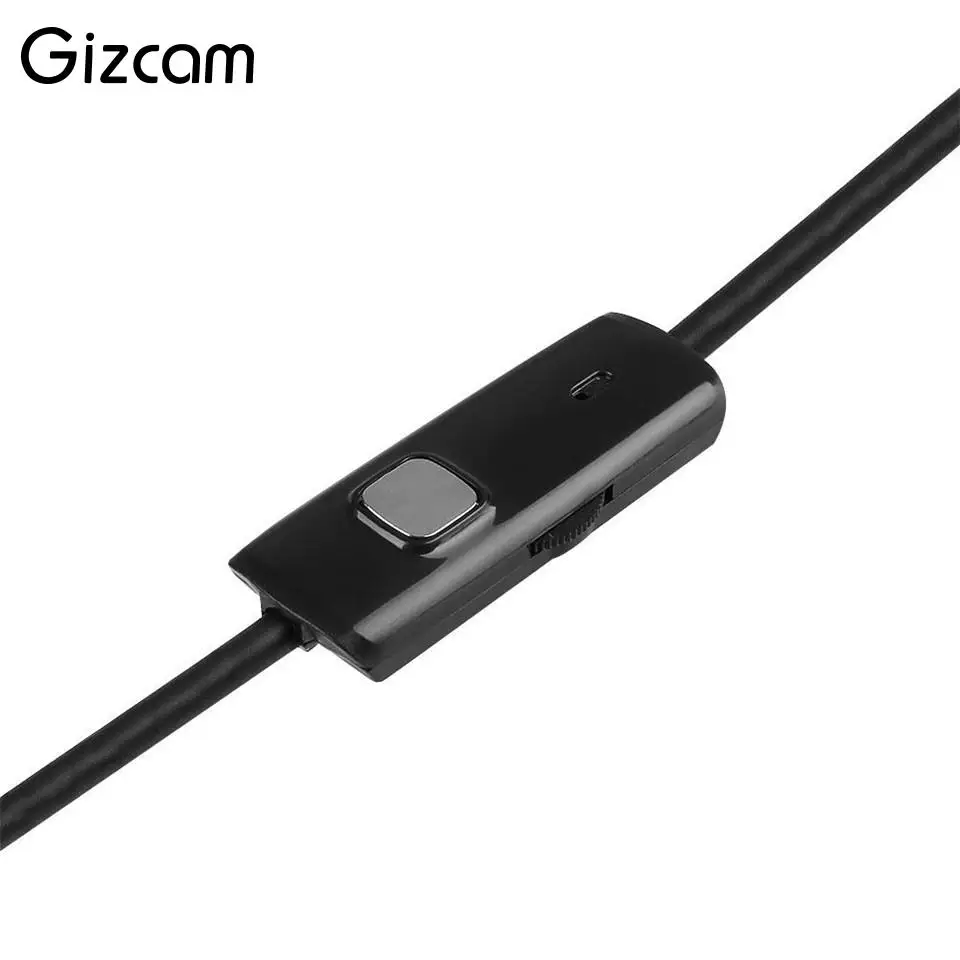 Gizcam 2 м 7 мм 0.3MP микро USB OTG эндоскоп водонепроницаемый канализационный
