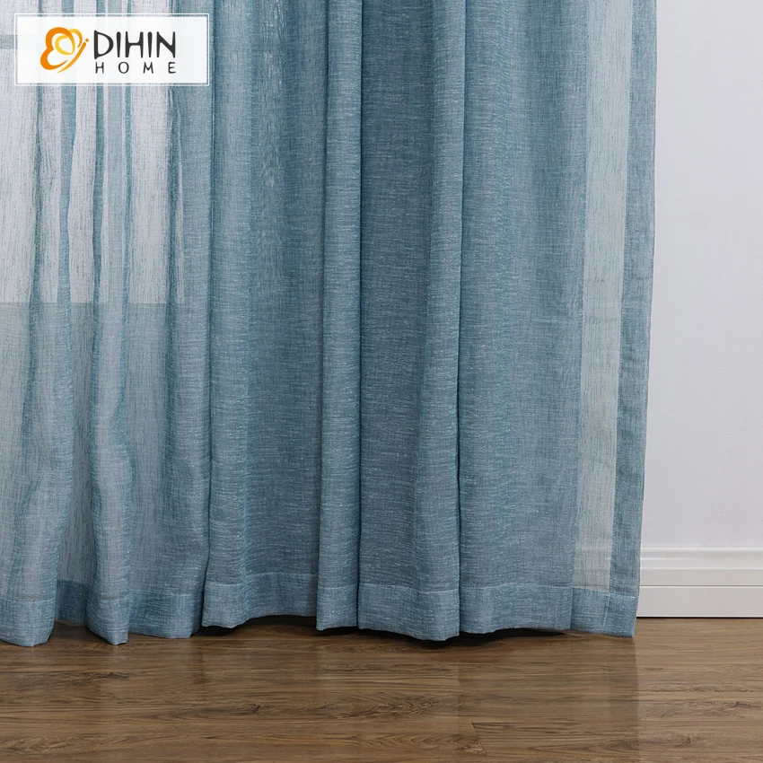 Занавески DIHIN HOME из хлопка/льна тюль Volie шторы для окна D|Занавески| |