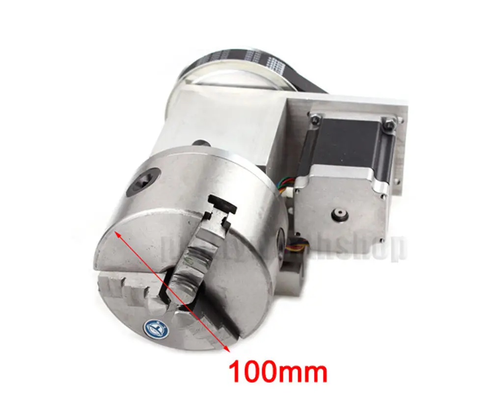 CNC Токарные станки станок k11-100 3-Челюсти Зажимы Nema23 Шаговые двигатели Комплект для