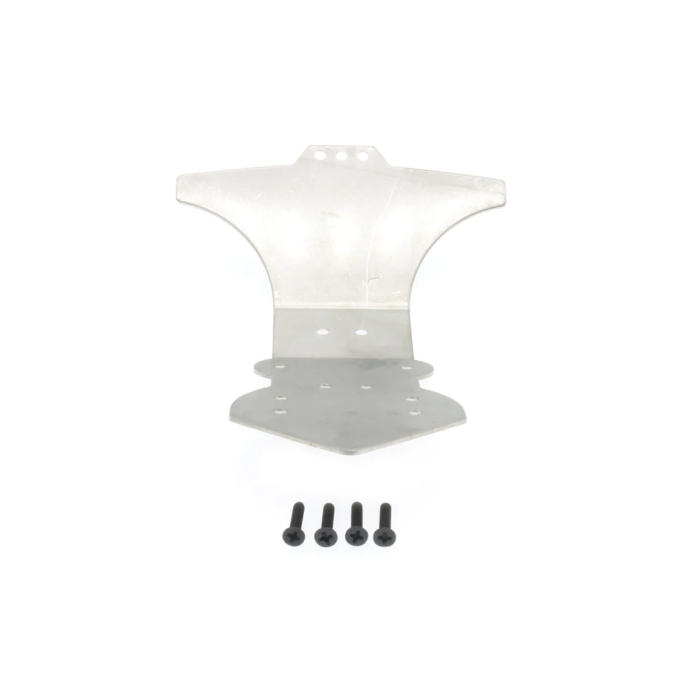 1 шт. RCAWD Нержавеющая сталь передний бампер пластина для Rc хобби модель