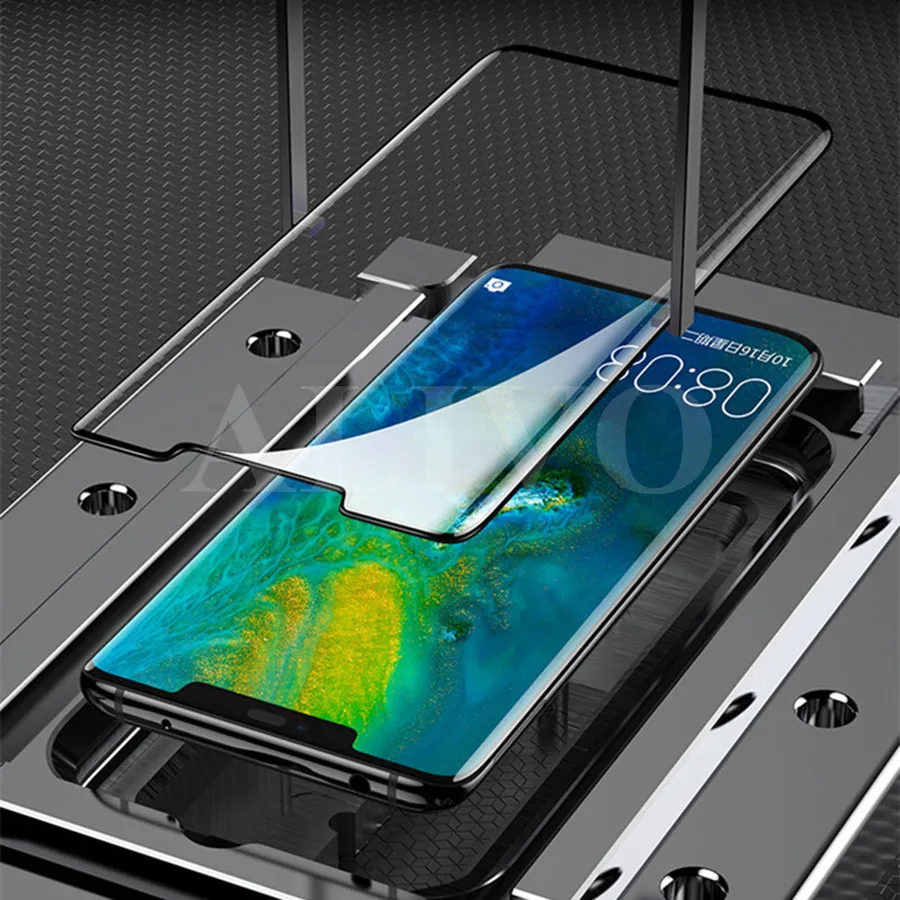 3D полное изогнутое взрывозащищенное мате 20 Pro закаленное стекло Huawei Mate Защита