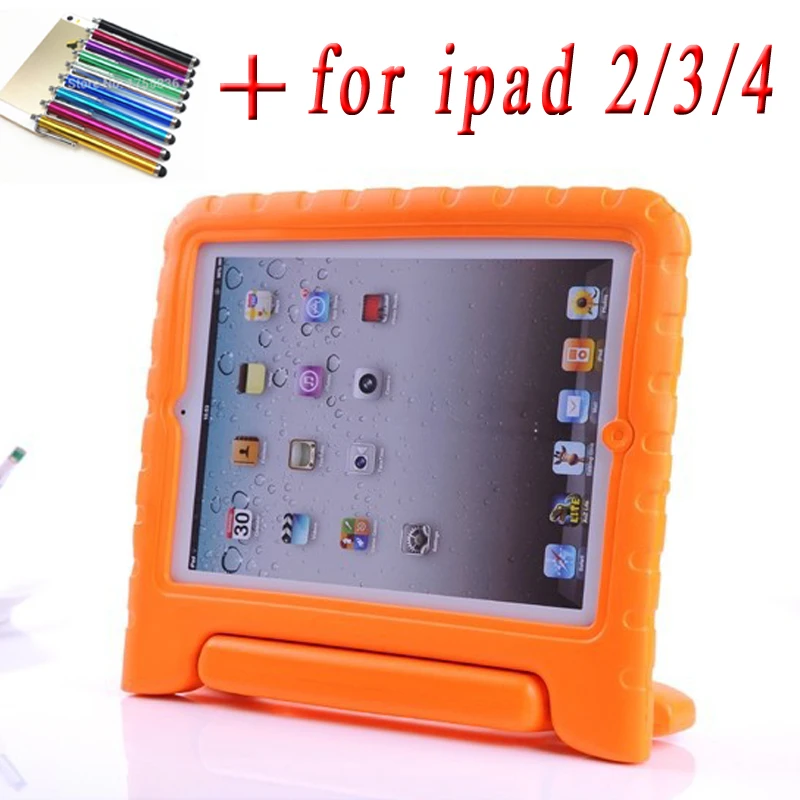 Для iPad 2/3/4 оригинальный EVA пены противоударный чехол для 2 коксовое покрытие детей