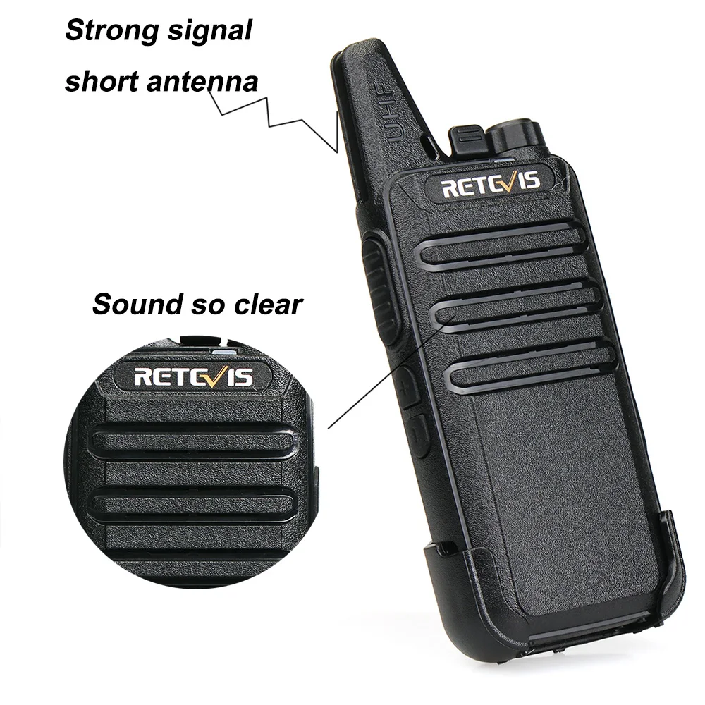 4 шт. Retevis RT622 RT22 удобная портативная рация радиостанция 16CH UHF CTCSS/DCS VOX Scan Hf трансивер 2 способ радио Удобная рация