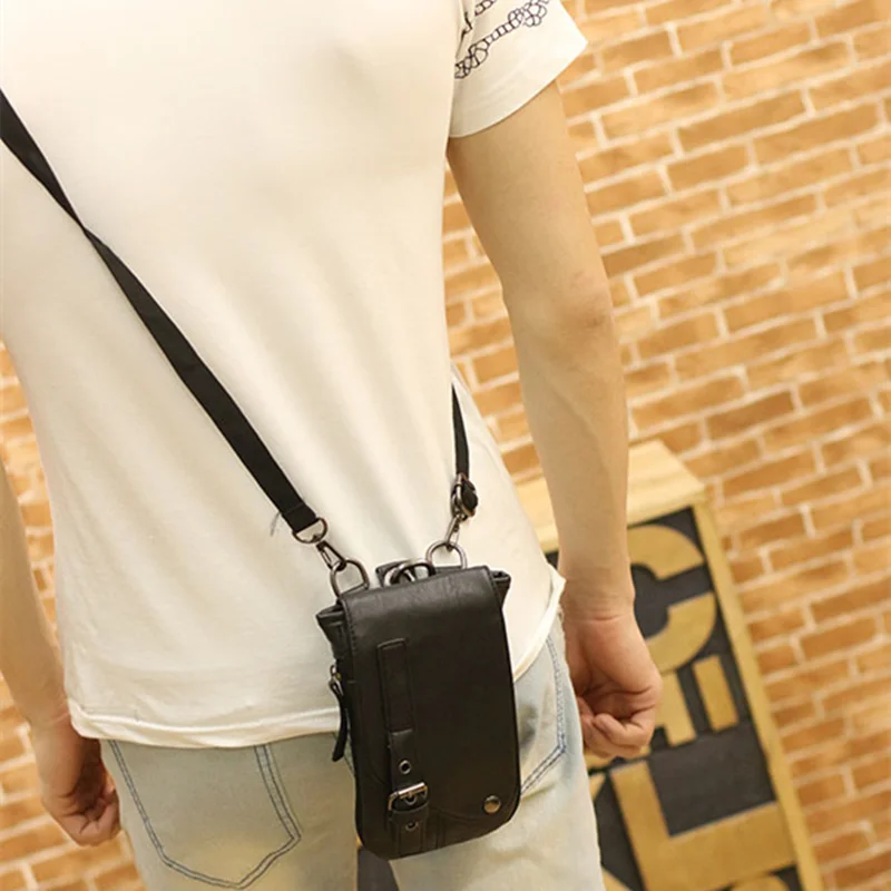 Мужская поясная сумка для мотоцикла пара панк sac banane pochete bolso cintura Молле bum|bag bum|bolso