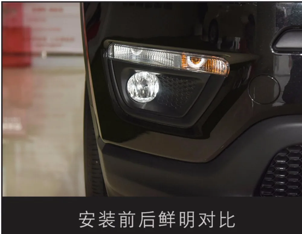 KOWELL стайлинга автомобилей для Jeep Compass желтый указатель поворота светильник стиль реле 12V светодиодный дневные ходовые огни дневного светильник