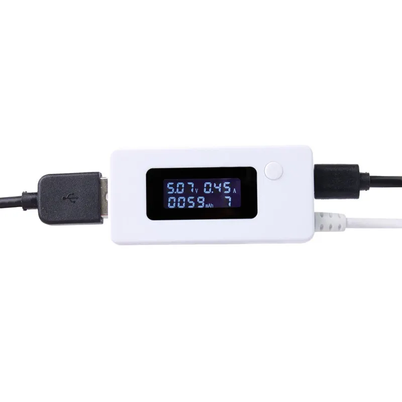 LCD USB Charger Capacity Current Voltage Tester Meter For phone power bank |
