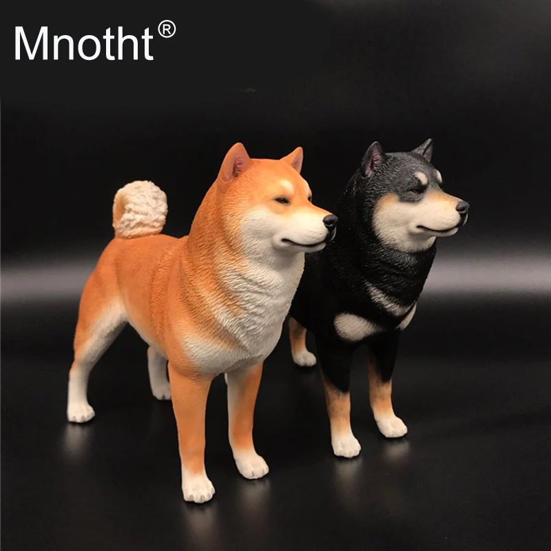 Mnotht масштаб 1/6 искусственная смола имитация Сиба искусственных животных земля