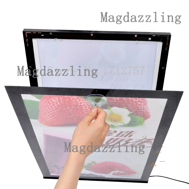 Светодиодный магнитный постер для фильмов/меню 32 х42 дюйма светильник вой короб