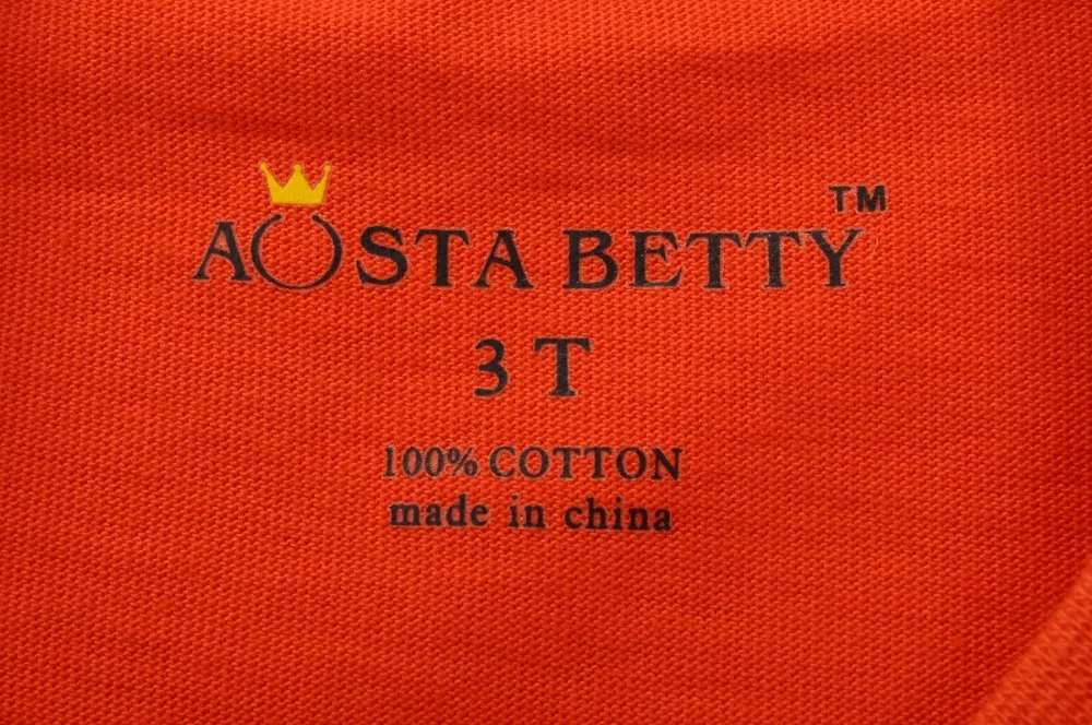 2017 брендовая одежда aosta betty летняя детская футболка для маленьких девочек и