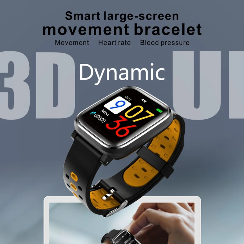 Hevaral SmartWatch для мужчин и женщин GPS спортивный фитнес-трекер браслет измерение
