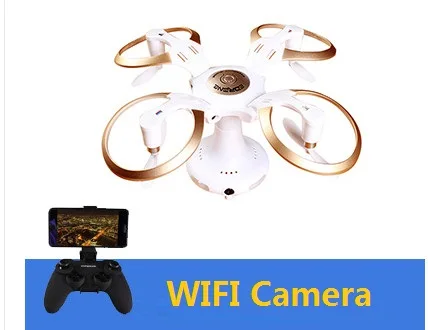 White WIFI Camera Удивительный мини складной Радиоуправляемый Дрон с радио электрический пульт дистанционного управления Вертолет Дрон игрушки для детей мальчиков подарок Квадрокоптер - Цвет: White WIFI Camera