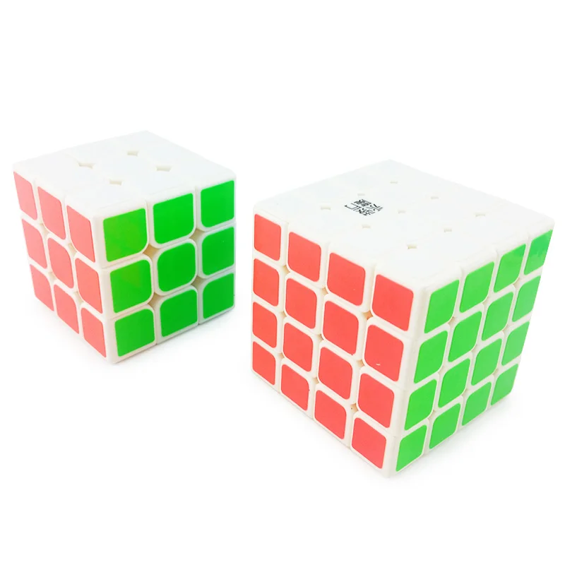 2 шт. белый плавно Professional скорость стикеры Magic Cube база головоломка твист