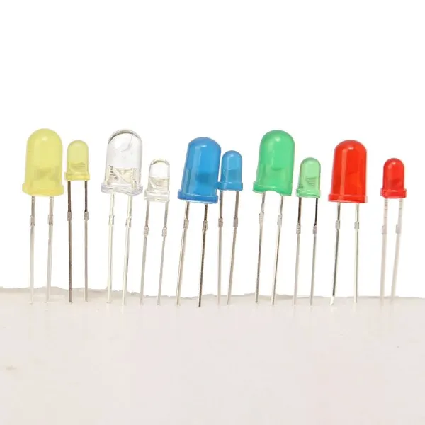300 шт. набор светодиодов для Arduino 3 мм 5 10 значений|5mm led diode|led diode5mm |