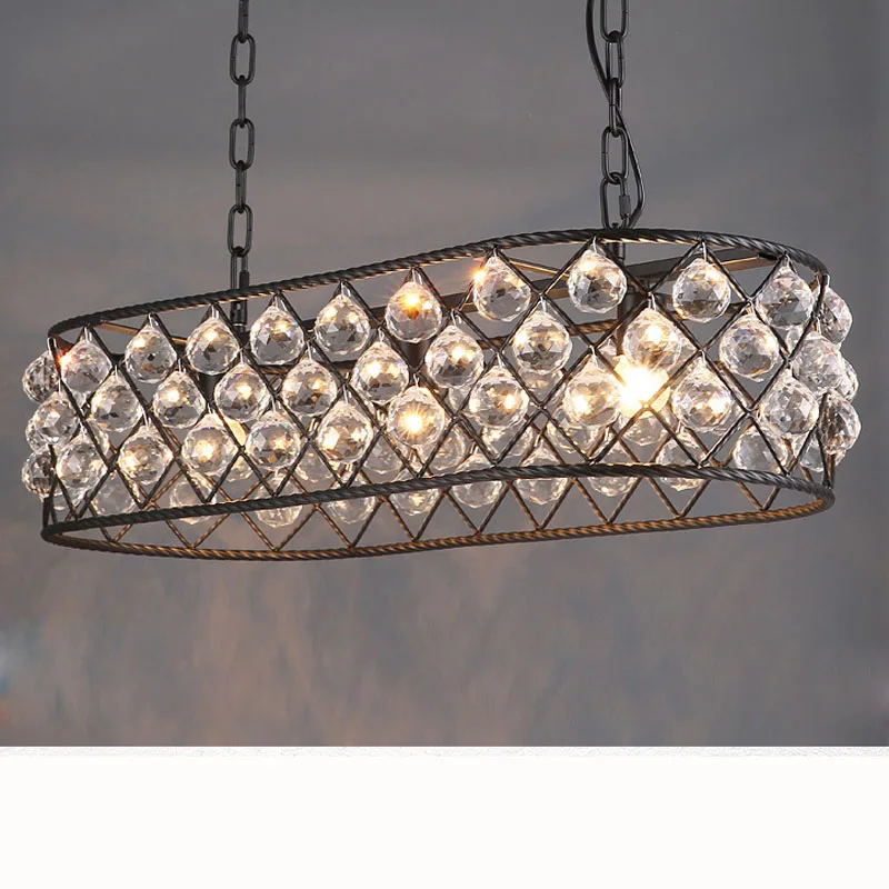 Nordic chandeliers industrial wind restaurant creative retro iron lamp post-modern led lamps for bedroom | Лампы и освещение