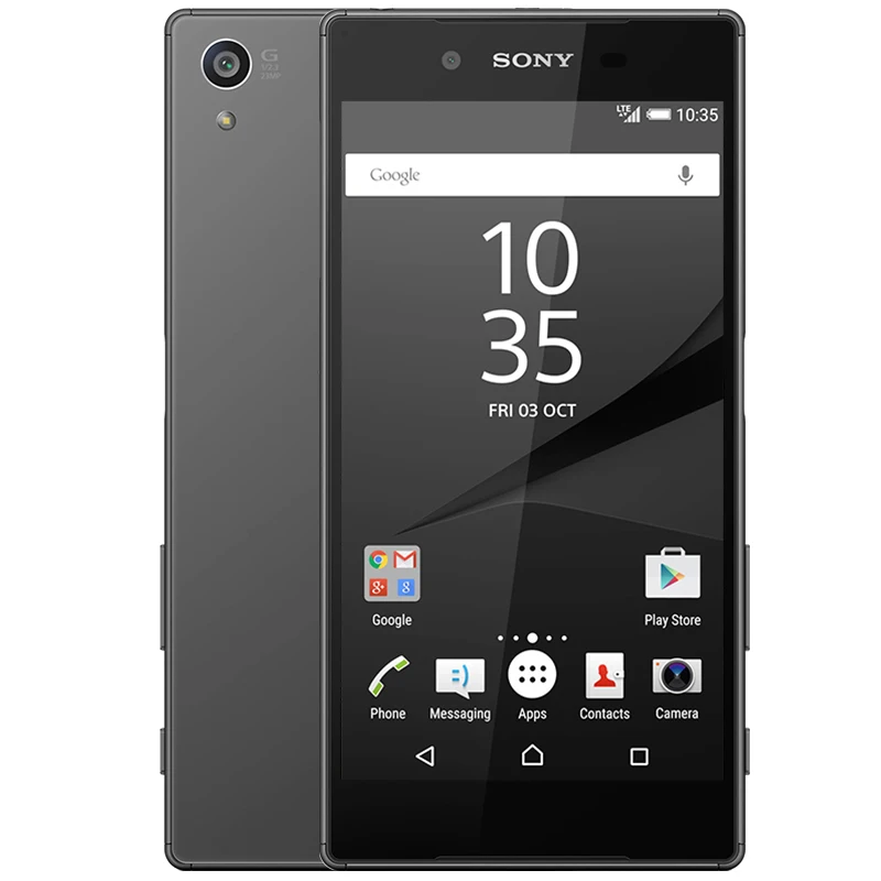 Разблокированный мобильный телефон sony Xperia Z5 E6653 Octa Core 5,2 дюймов GSM WCDMA 3 Гб ram 32 ГБ rom LTE 23MP Android