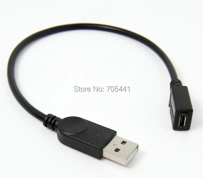 10 шт./лот 25 см USB 2 0 штекер Micro гнездо адаптер Удлинительный кабель|usb cable definition|cable usb