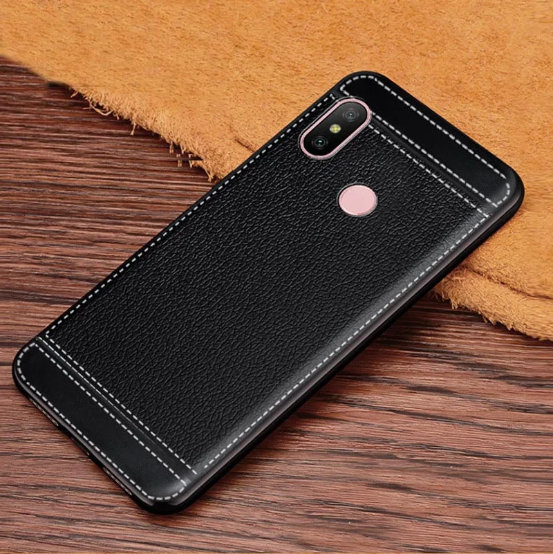 Чехол для Redmi Note 5 4 ГБ 64 99 дюйма кожаная текстура мягкий чехол из ТПУ Xiaomi Pro|Бамперы|