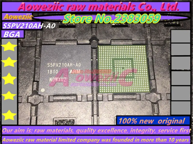 

Aoweziic 2018+ 100% new original S5PV210AH-A0 S5PV210 BGA motherboard chip