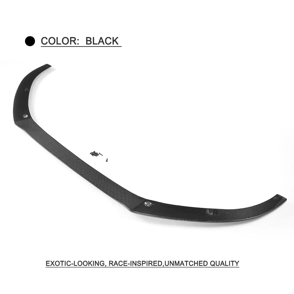 Carbon Fiber Car Racing Front Bumper Lip For Audi S6 A6 C7 SLINE Sedan 4 Door 2016-2018 Styling | Автомобили и мотоциклы