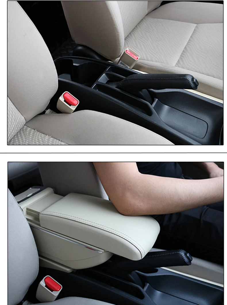 Для Honda City особый подлокотник коробка для хранения подстаканник Опора под локоть