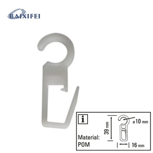 100 шт. плиссированные крючки 10 мм, Аксессуары для штор