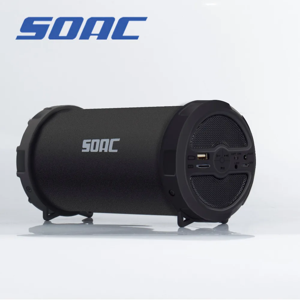 Soac Лучший Колонка Беспроводная bluetooth-динамики портативный мини открытый