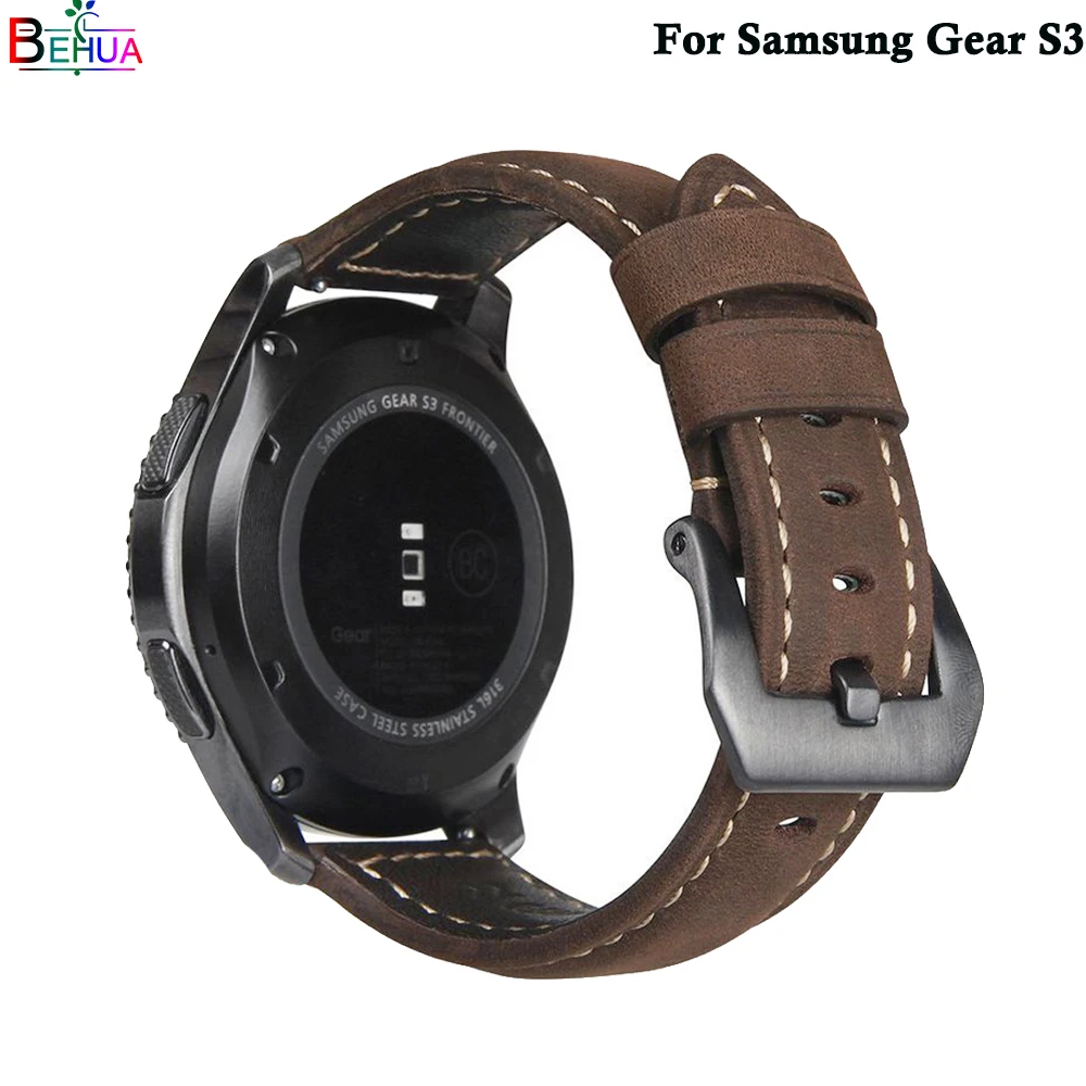 Ремешок для часов Gear S3 оригинальный роскошный кожаный ремешок сменный