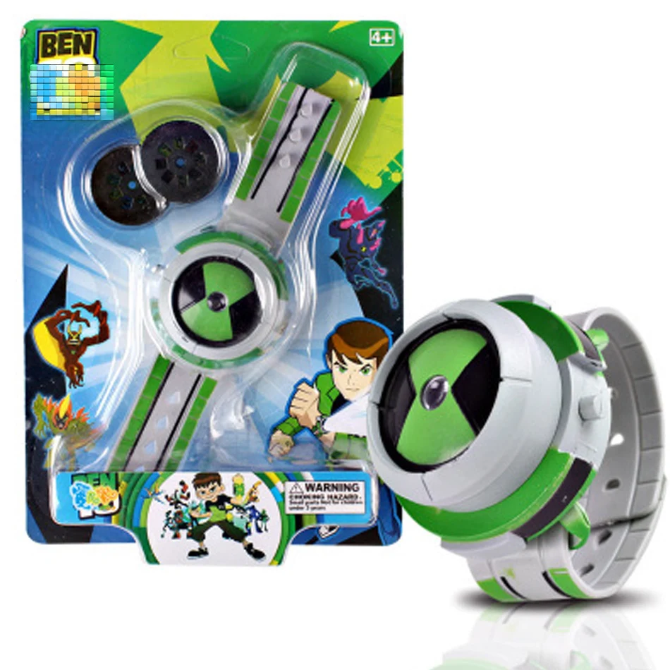 Ben 10 Ultimate Omnitrix часы Стиль Дети проектор часы Япония подлинные Ben10 часы игрушки наручные часы