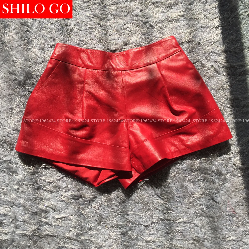 Осенне-зимние модные новые женские сапоги из высококачественной овечьей кожи с