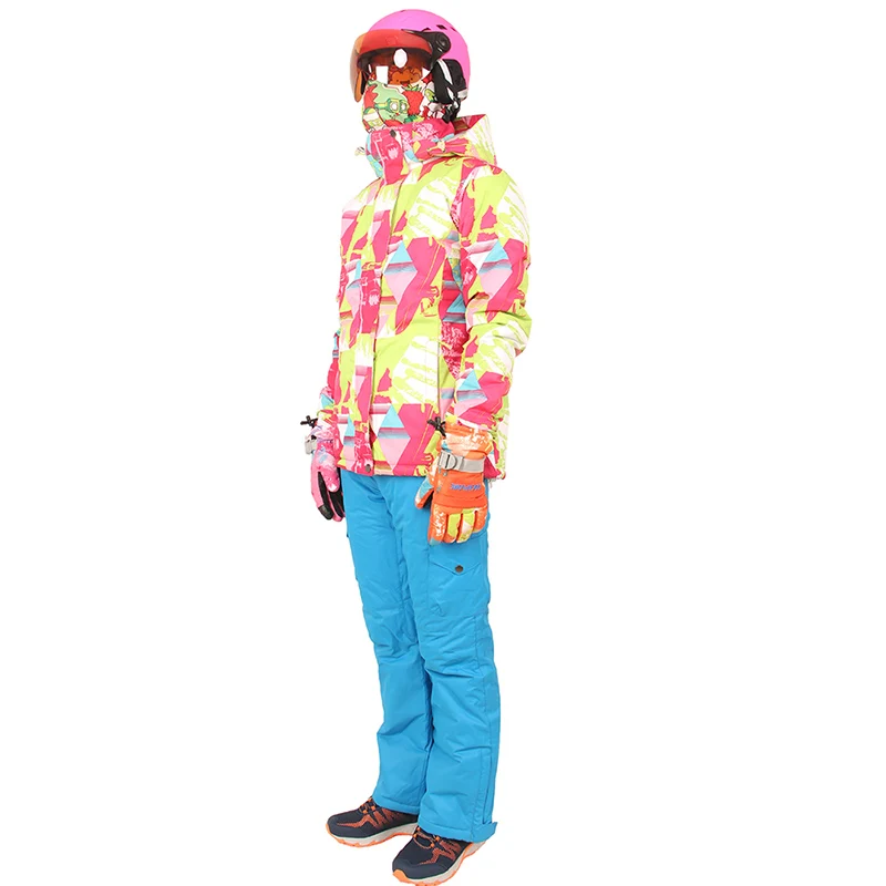 Goexplore ore лыжный костюм женский зимний ветрозащитный водонепроницаемый жакет для