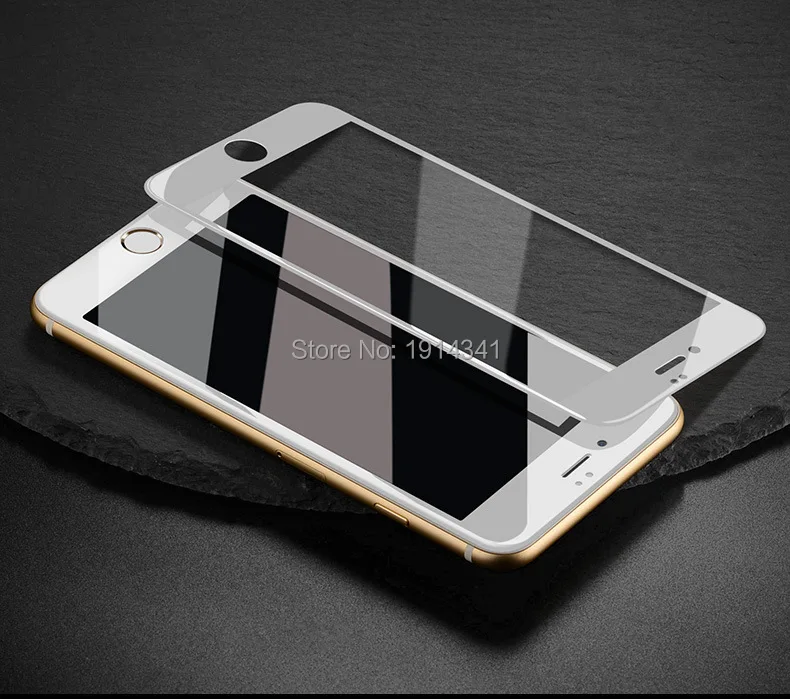 SZAICHGSI 9H 0 26 мм 4D полное покрытие закаленное стекло для iPhone 7 plus изогнутая оправа
