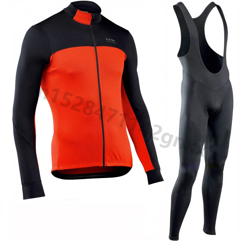 NW Новинка Весна длинный рукав Велоспорт Джерси Мужская Майо Ropa Ciclismo MTB велосипедная одежда велосипедная форма триатлон, Велоспорт Набор
