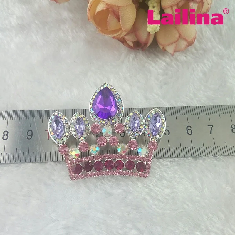 Розового и фиолетового цветов с украшением в виде кристаллов разноцветные новые