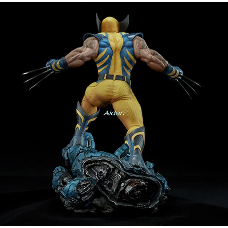 2" X-men статуя супергероя бюст Росомаха полная длина портрет PF Logan Howlett GK фигурка Коллекционная модель игрушки коробка B952