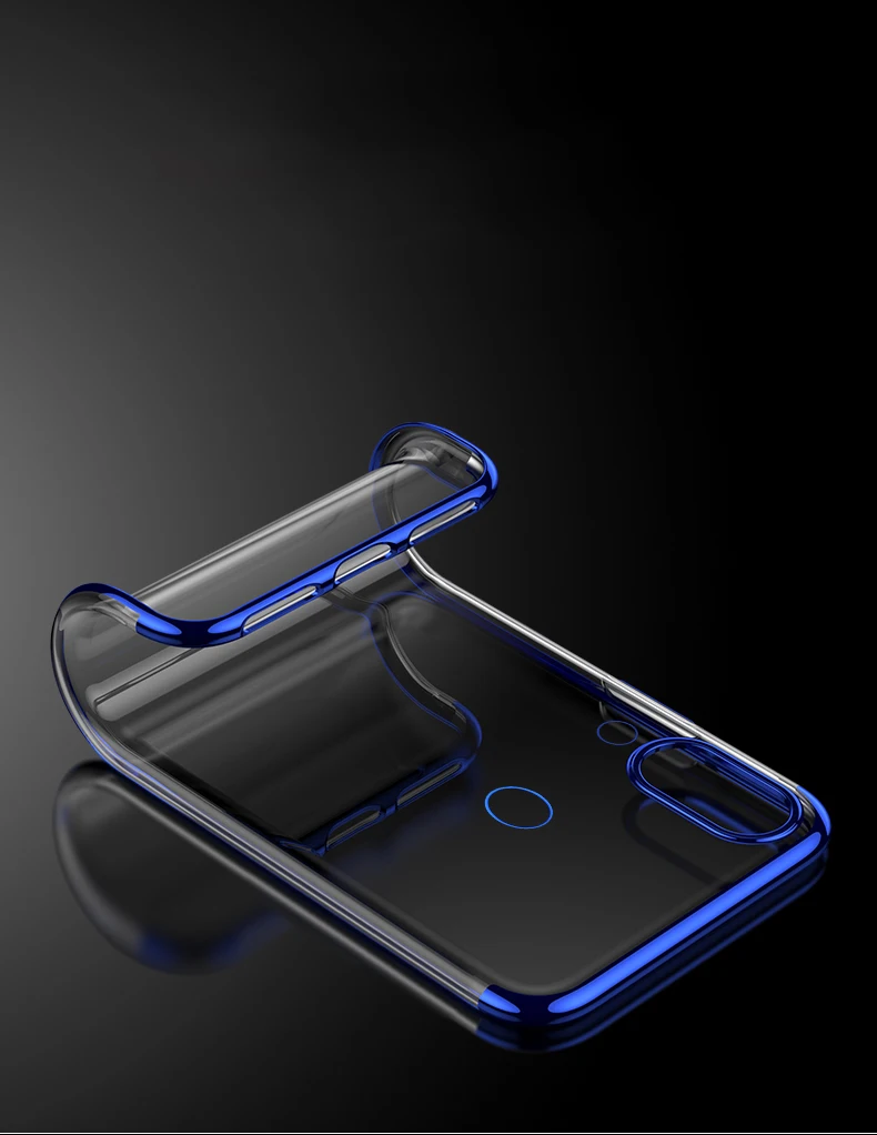Чехол для Huawei P Smart 2019 задняя крышка прозрачный силиконовый чехол из ТПУ с