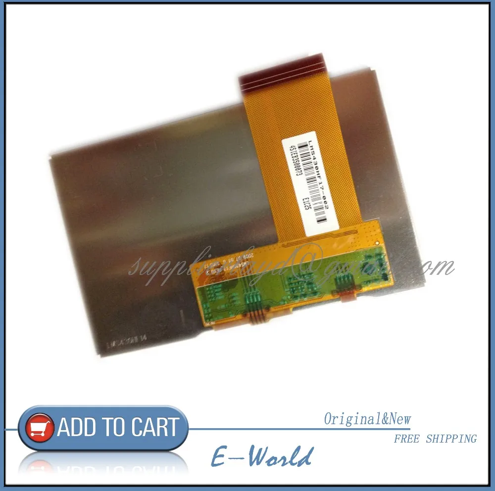 ЖК дисплей 4 3 дюйма с сенсорным экраном и дигитайзером для TomTom GPS LCD Бесплатная