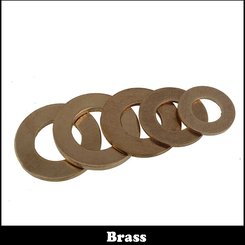M5 M5x10x0.8 M5*10*0.8 M5x12x0.8 M5*12*0.8 Machine Spacer DIN125 Plain Ring Gasket Flat Brass Washer | Обустройство дома