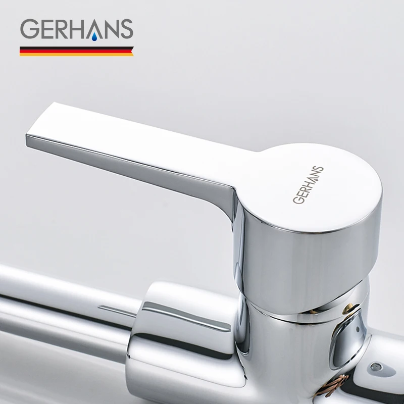 GERHANS Irismart высокий кухонный кран Современный высококачественный хромированный
