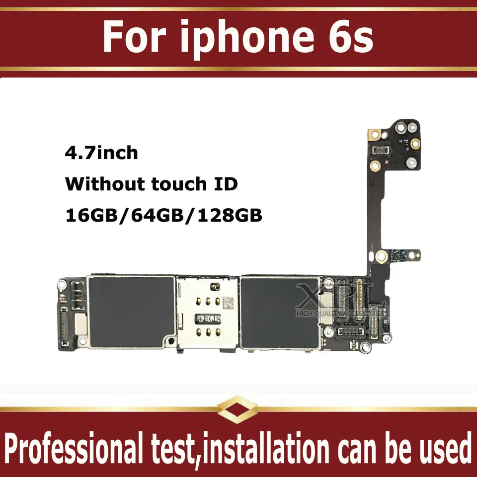 Материнская плата для iphone 6S с полным чипом разблокирована логических плат 6s без/с