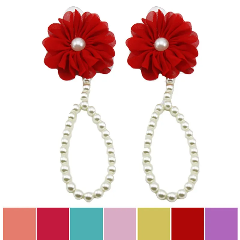 1 пара детский браслет на ногу из шифона | Украшения и аксессуары