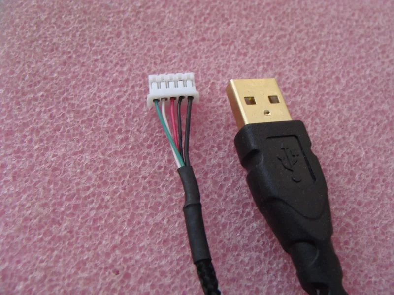 Линия мыши DIY Замена 1 м кабель для Logitech MX518 G400S G100 MX510 | Компьютеры и офис