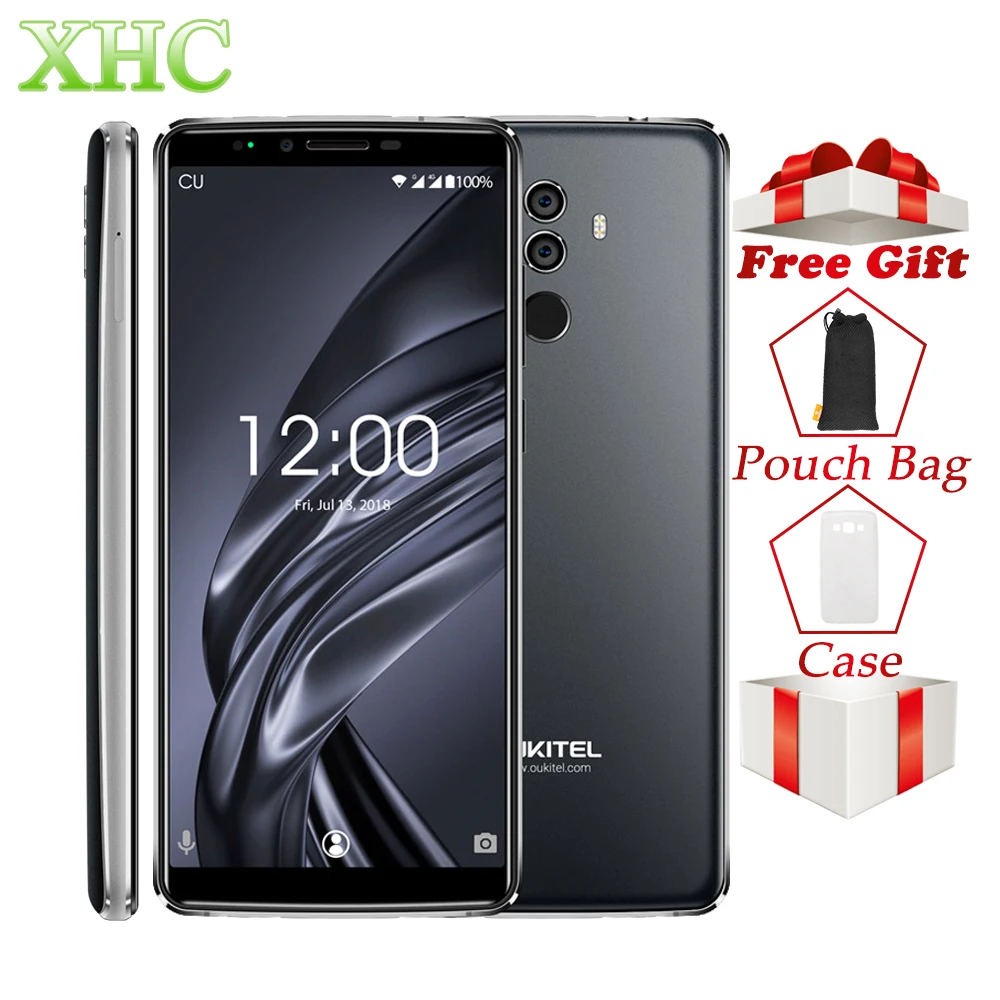 Oukitel K8 6 0 'ཎ:9 FHD + безрамочный экран мобильных телефонов 4 Гб Оперативная память