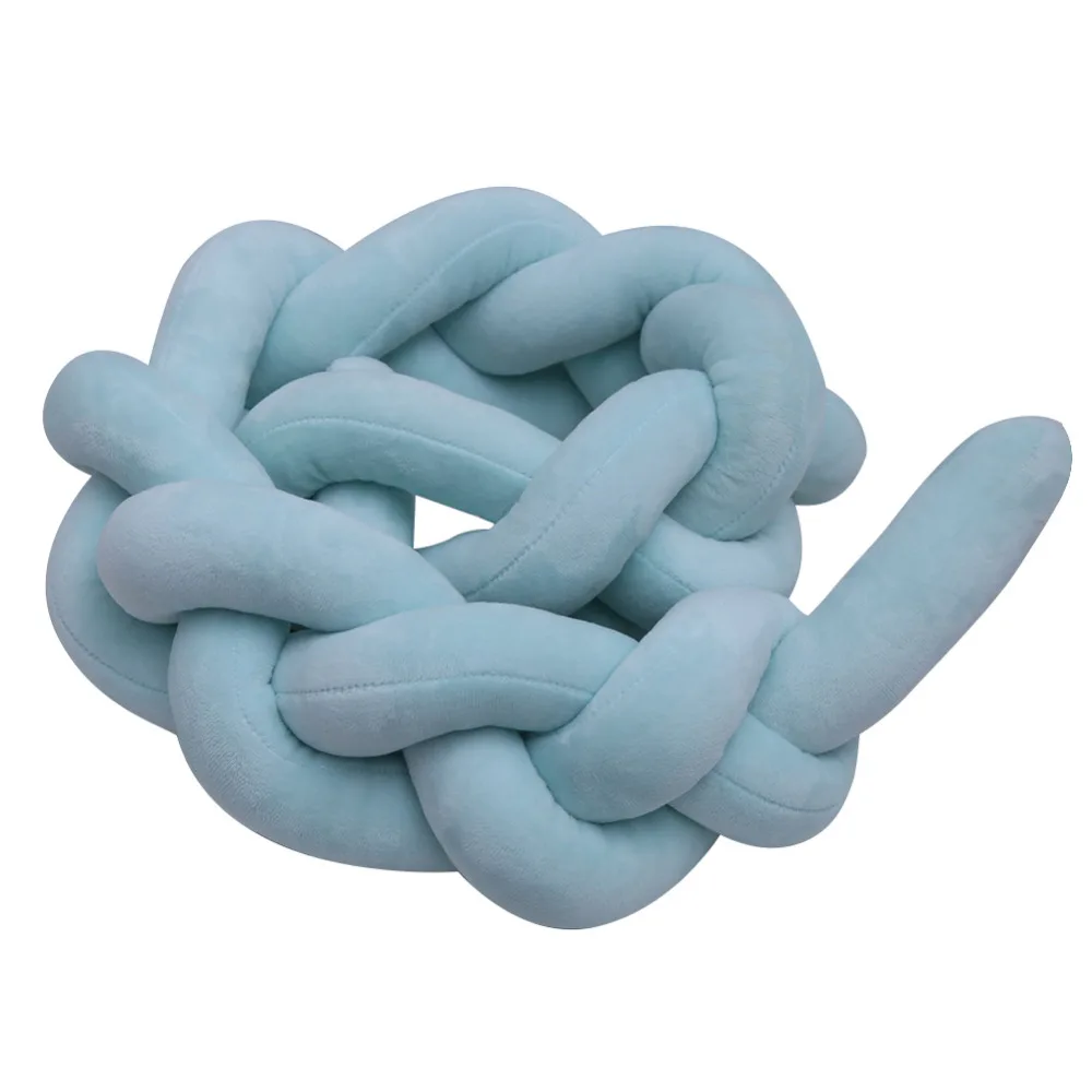 2 метра плетеная и длинная полоса для кровати Защита бампера малышей детей