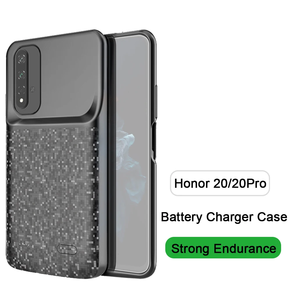 Чехол для зарядки аккумулятора huawei Honor 20 20Pro чехол 4700 мА/ч портативный внешний