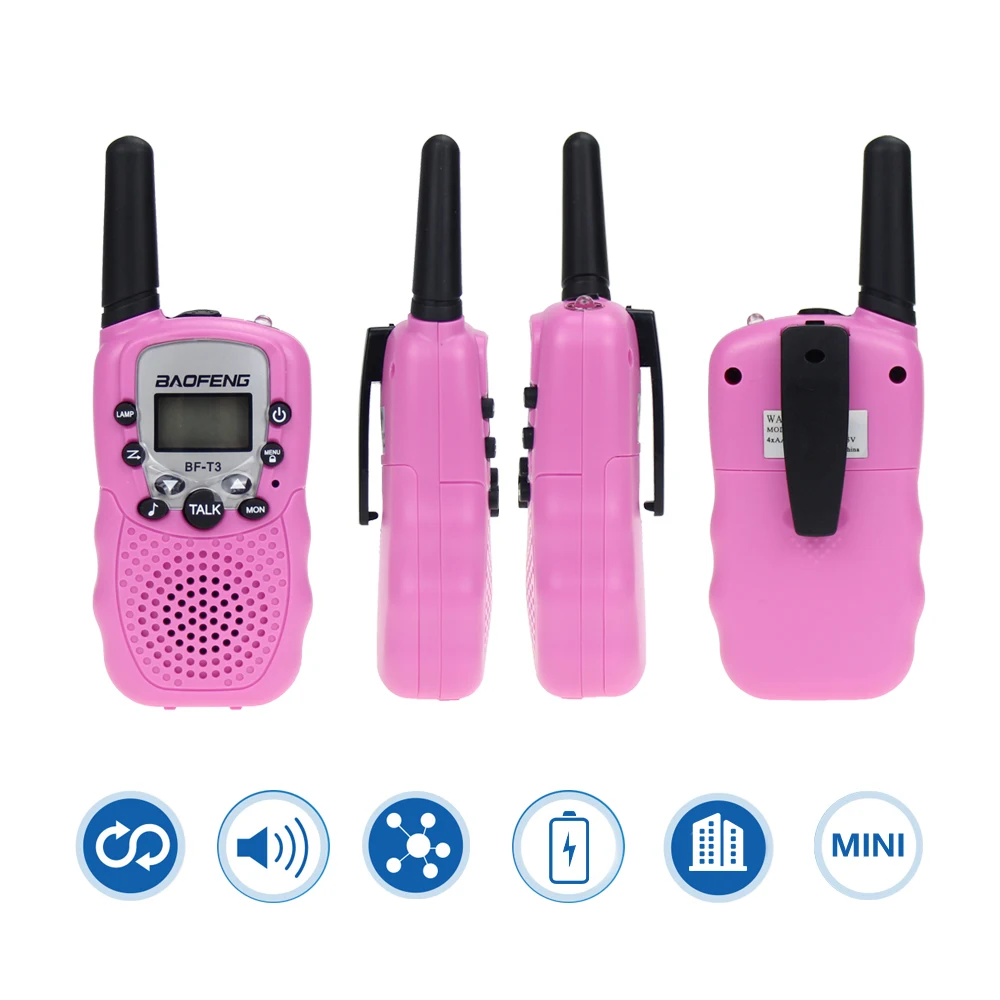 2 предмет Нижнее белье из хлопка для детей Иди и болтай Walkie Talkie дети радио мини